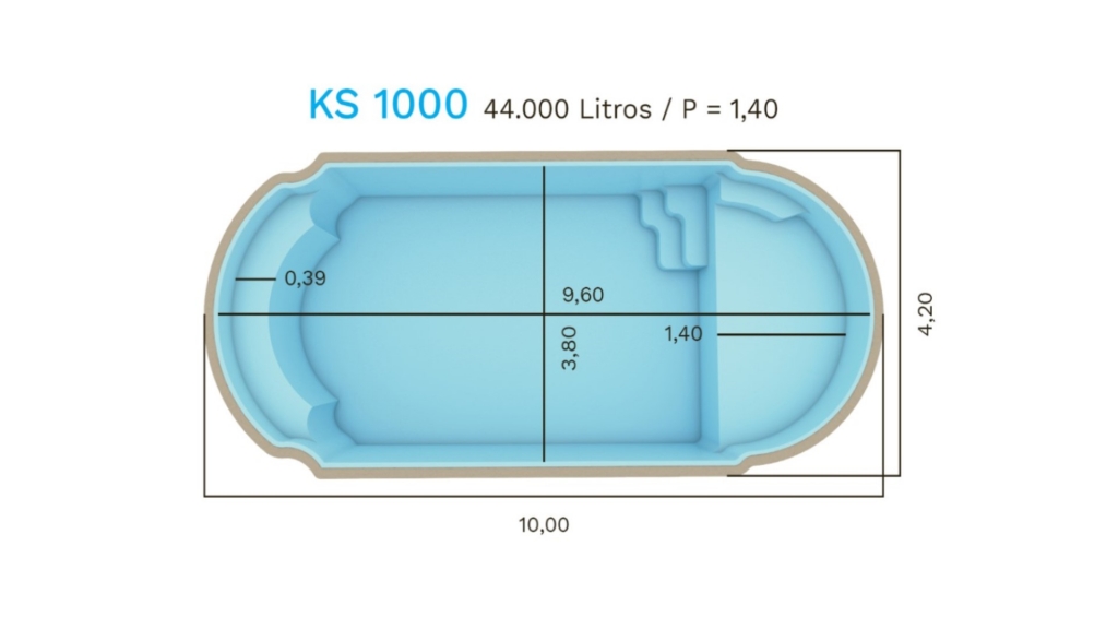 KS 1000 Mediterrânea Praia