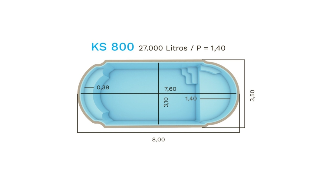 KS 800 Mediterrânea Praia