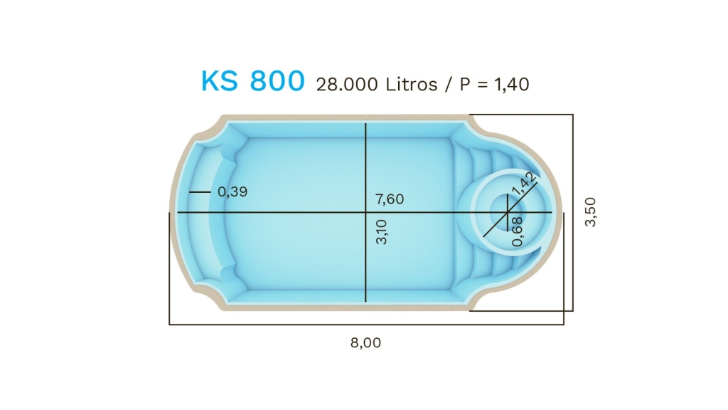 KS 800 Mediterrânea Spa