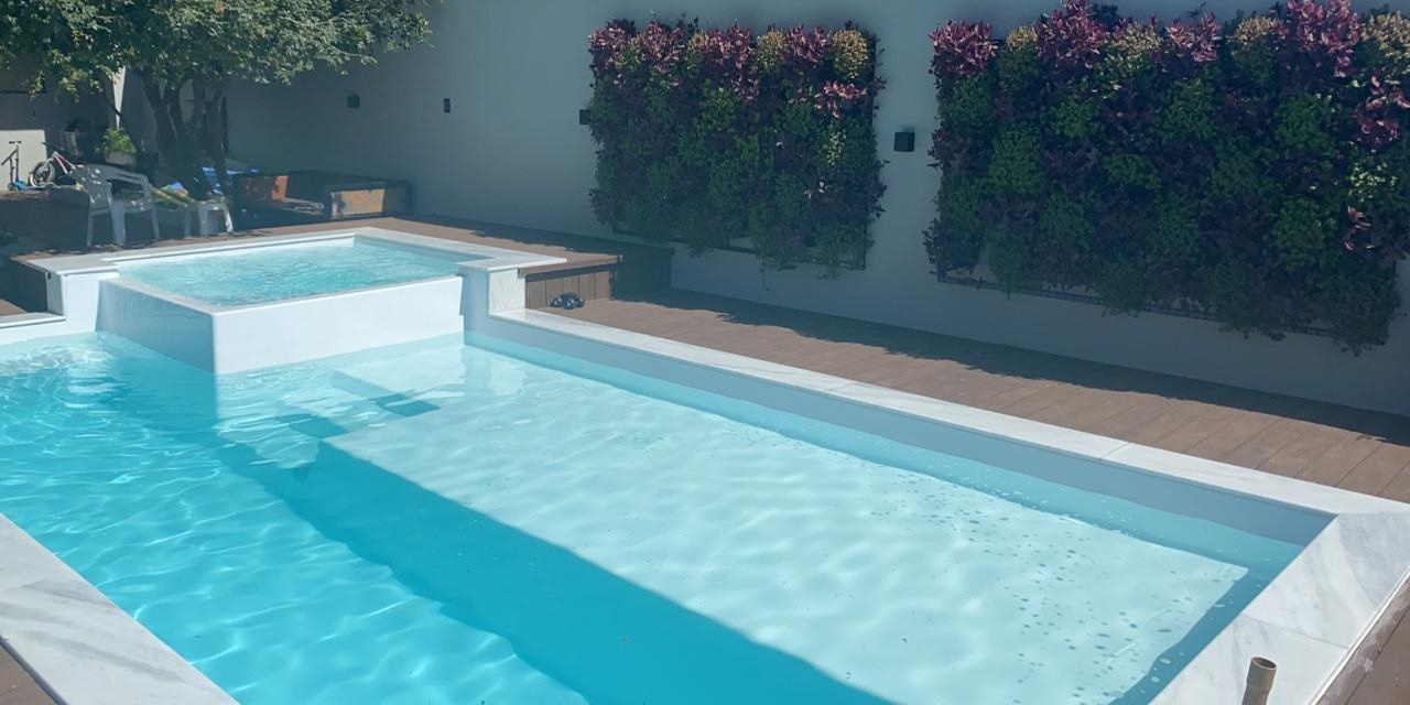 Piscina em fibra